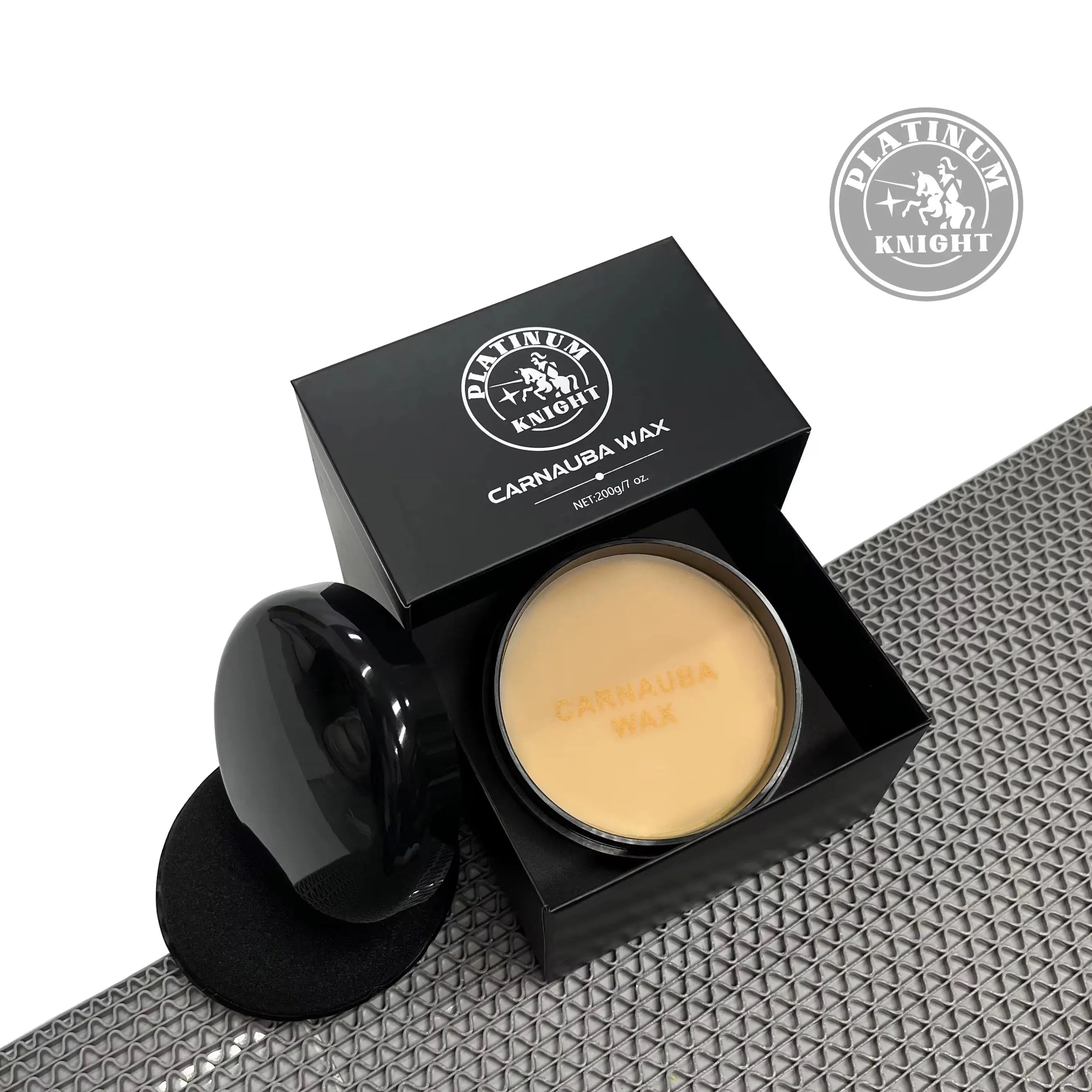 Platinum Knight Carnauba Wax – Premium Car Wax Creata Plate